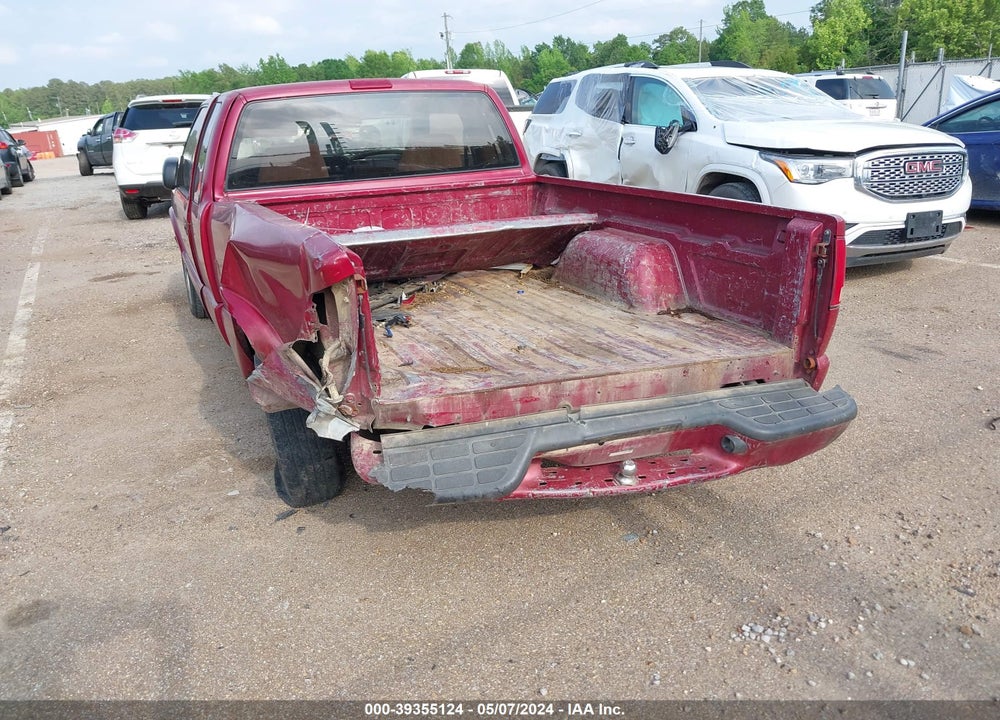 1998 CHEVROLET S-10 LS FLEETSIDE VIN: 1GCCS1945W8128747