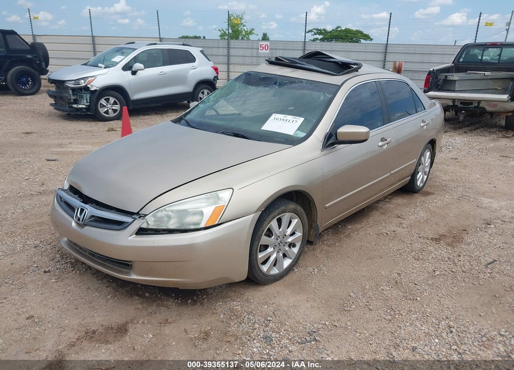 2007 HONDA ACCORD 3.0 EX VIN: 1HGCM66587A059133
