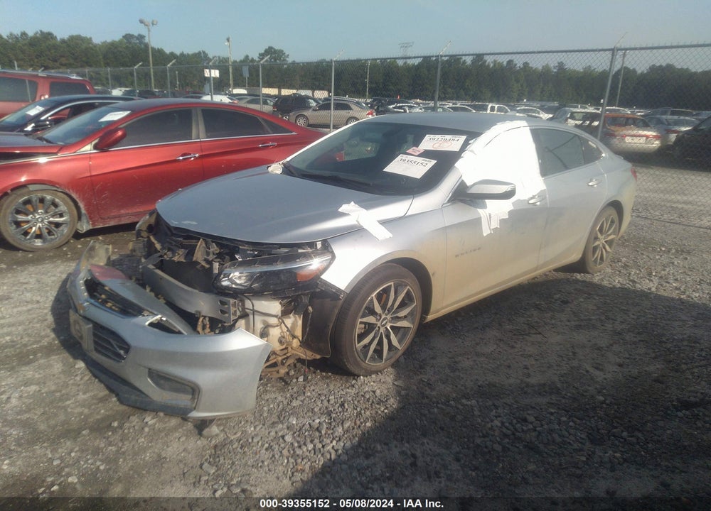 2018 CHEVROLET MALIBU LT VIN: 1G1ZD5ST0JF279215