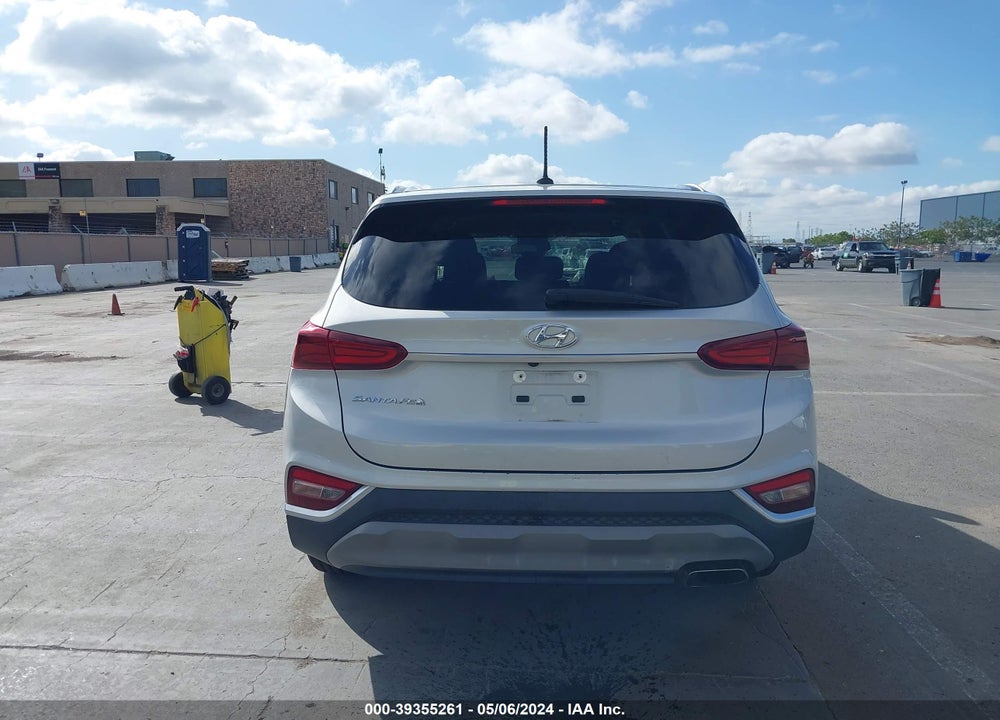 2019 HYUNDAI SANTA FE SE VIN: 5NMS23ADXKH057752
