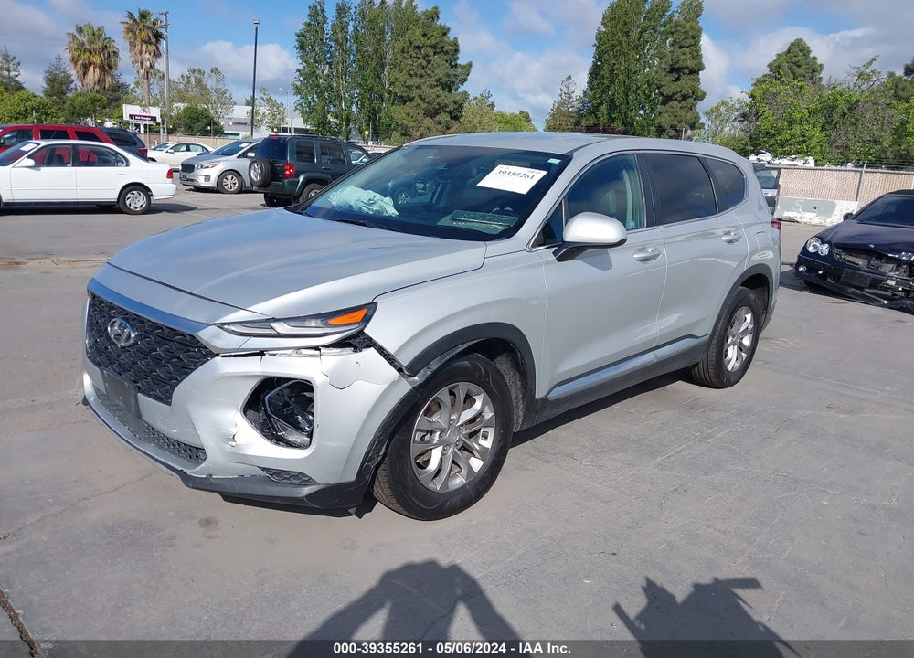 2019 HYUNDAI SANTA FE SE VIN: 5NMS23ADXKH057752