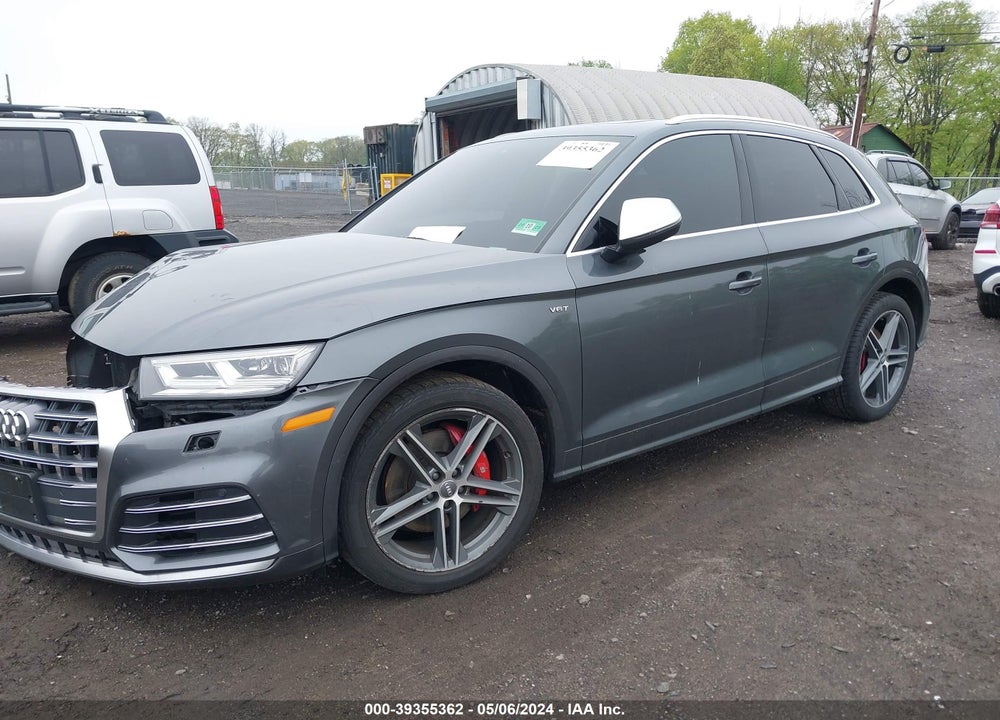 2018 AUDI SQ5 3.0T PREMIUM PLUS VIN: WA1A4AFY5J2244366