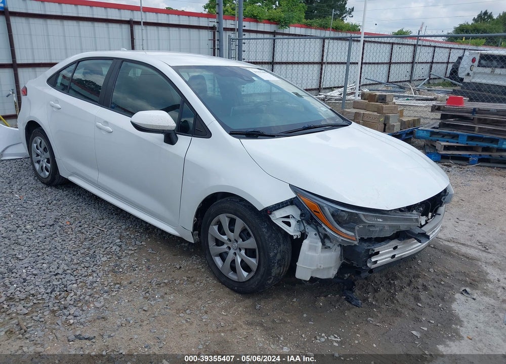 2020 TOYOTA COROLLA LE VIN: 5YFEPRAE3LP105755