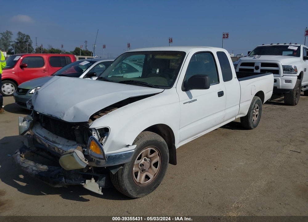 2004 TOYOTA TACOMA VIN: 5TEVL52N44Z374846