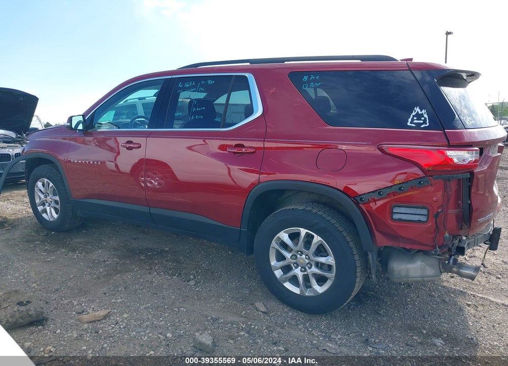 2020 CHEVROLET TRAVERSE FWD LT CLOTH VIN: 1GNERGKW1LJ187471