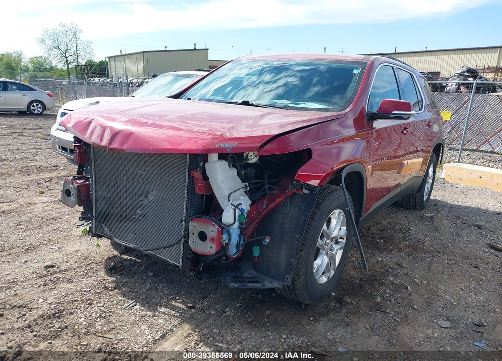 2020 CHEVROLET TRAVERSE FWD LT CLOTH VIN: 1GNERGKW1LJ187471