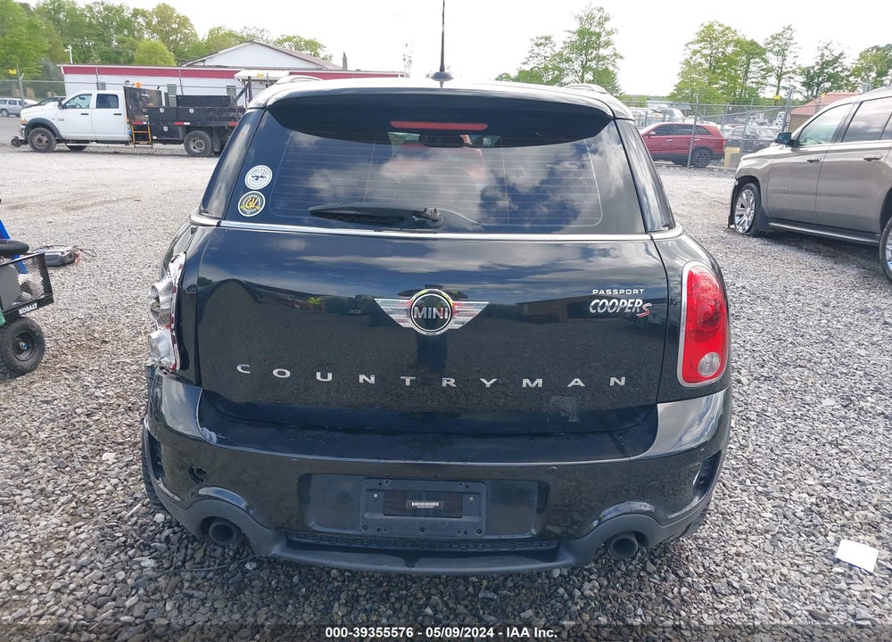2014 MINI COUNTRYMAN COOPER S VIN: WMWZC5C53EWP38640