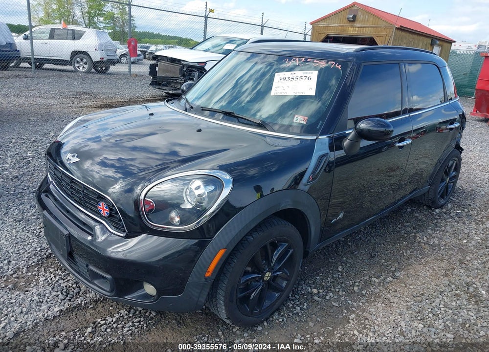 2014 MINI COUNTRYMAN COOPER S VIN: WMWZC5C53EWP38640