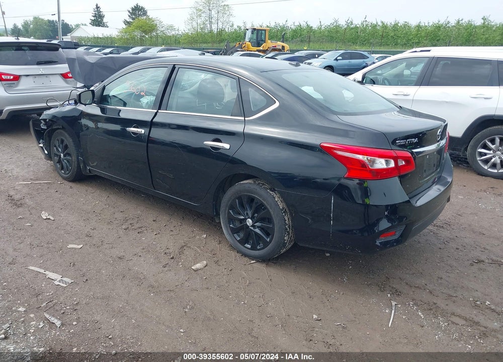 2019 NISSAN SENTRA SV VIN: 3N1AB7AP9KY237701