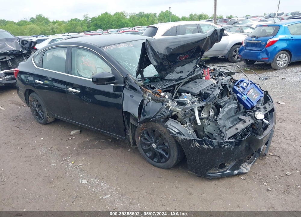 2019 NISSAN SENTRA SV VIN: 3N1AB7AP9KY237701