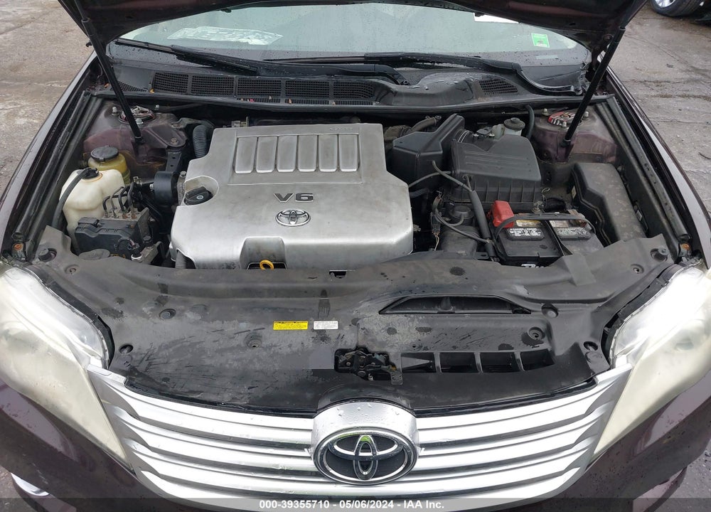 2011 TOYOTA AVALON LIMITED VIN: 4T1BK3DB7BU411807