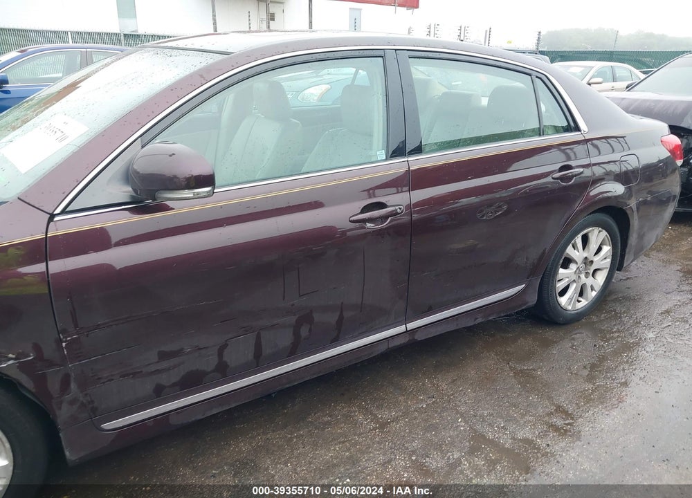 2011 TOYOTA AVALON LIMITED VIN: 4T1BK3DB7BU411807