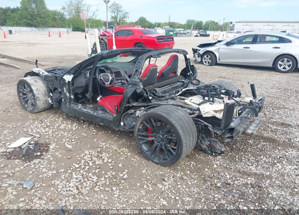 2015 CHEVROLET CORVETTE STINGRAY Z51 VIN: 1G1YJ2D79F5103831