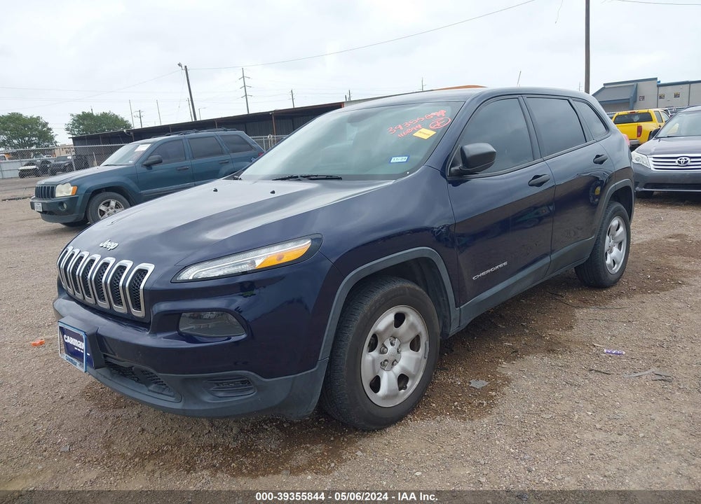 2016 JEEP CHEROKEE SPORT VIN: 1C4PJMAB4GW295503