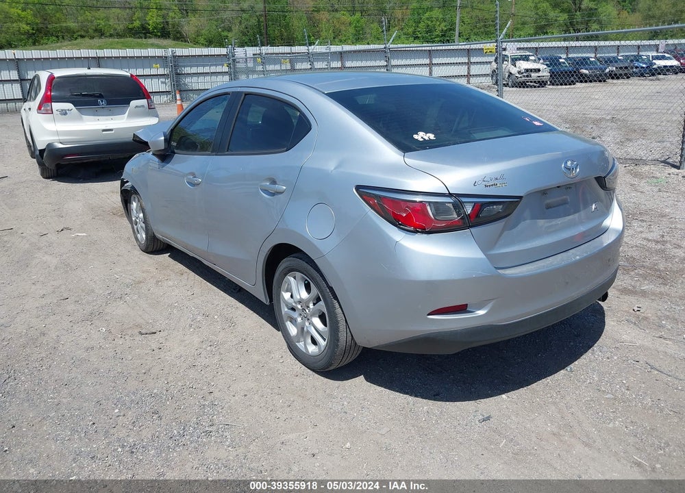 2017 TOYOTA YARIS IA VIN: 3MYDLBYV8HY156066