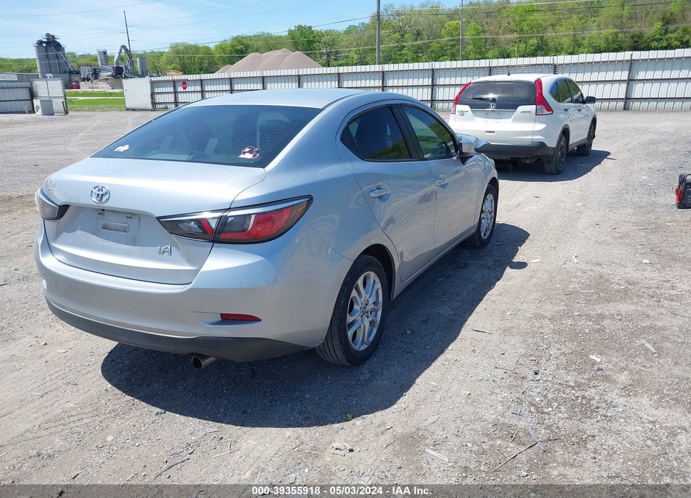 2017 TOYOTA YARIS IA VIN: 3MYDLBYV8HY156066