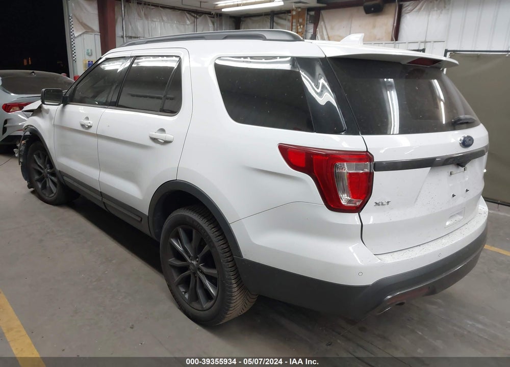 2017 FORD EXPLORER XLT VIN: 1FM5K8D89HGC06074