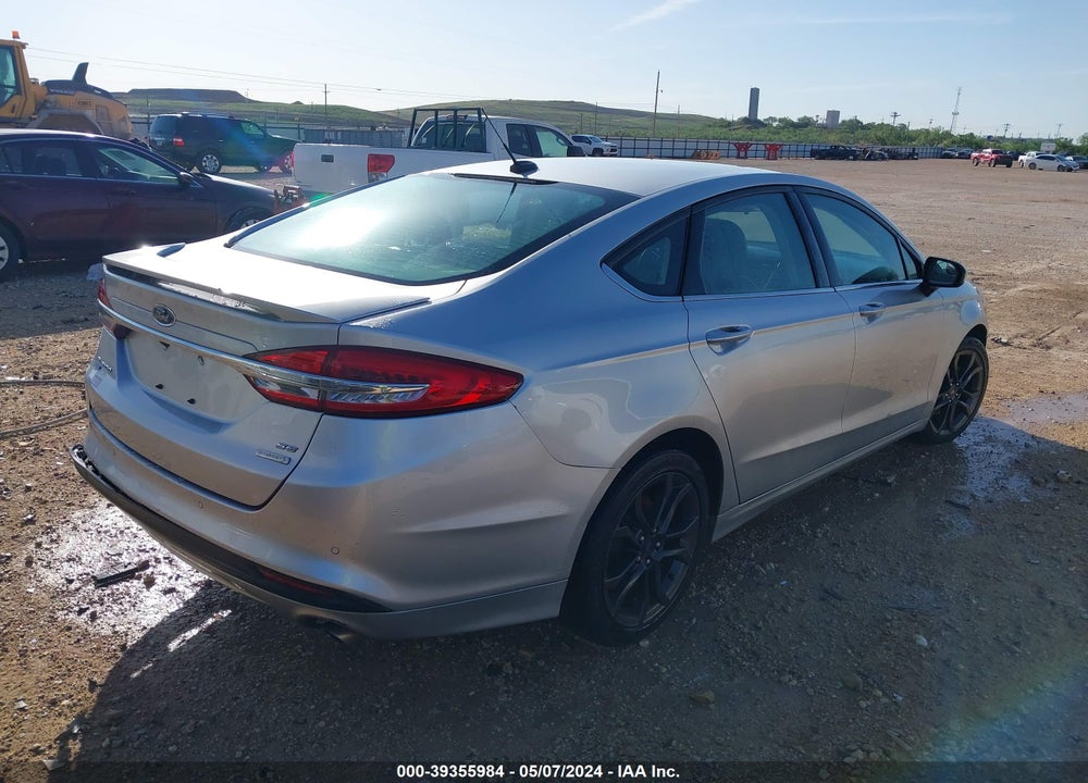 2018 FORD FUSION VIN: 3FA6P0HD4JR229298