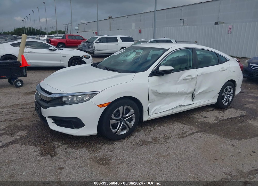 2018 HONDA CIVIC LX VIN: 19XFC2F51JE000792
