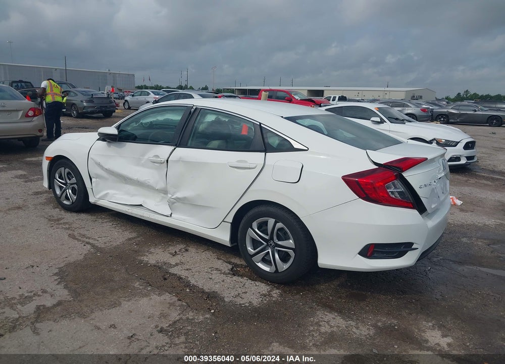 2018 HONDA CIVIC LX VIN: 19XFC2F51JE000792