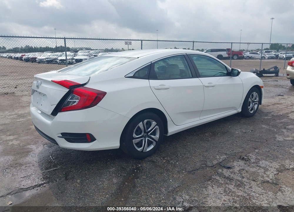 2018 HONDA CIVIC LX VIN: 19XFC2F51JE000792