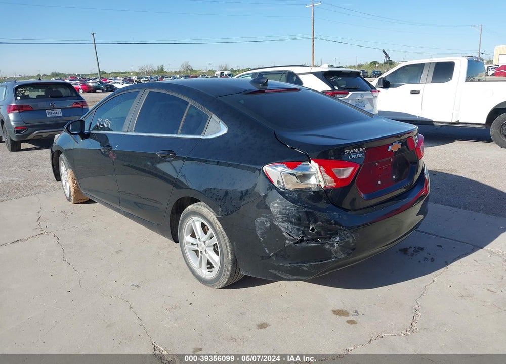 2016 CHEVROLET CRUZE LT AUTO VIN: 1G1BE5SM9G7285363
