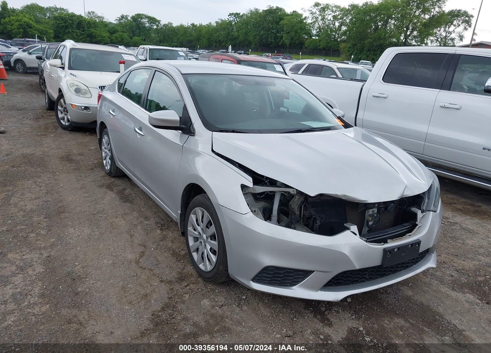 2017 NISSAN SENTRA SV VIN: 3N1AB7AP5HY355642