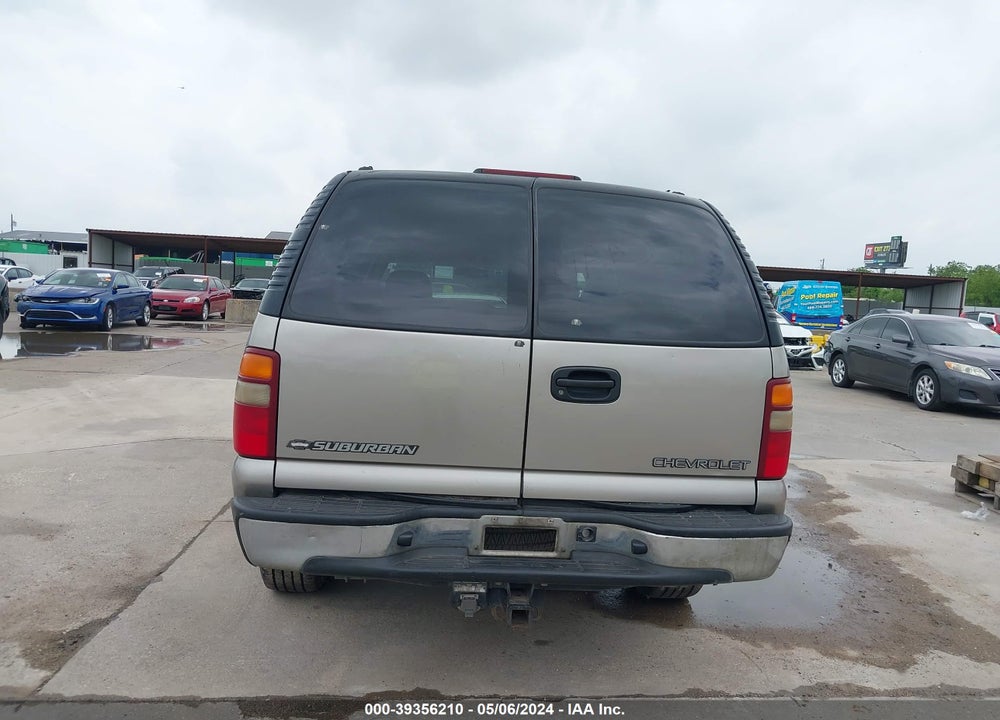 2001 CHEVROLET SUBURBAN 1500 LS VIN: 3GNEC16T81G233326