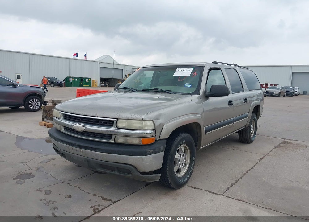 2001 CHEVROLET SUBURBAN 1500 LS VIN: 3GNEC16T81G233326