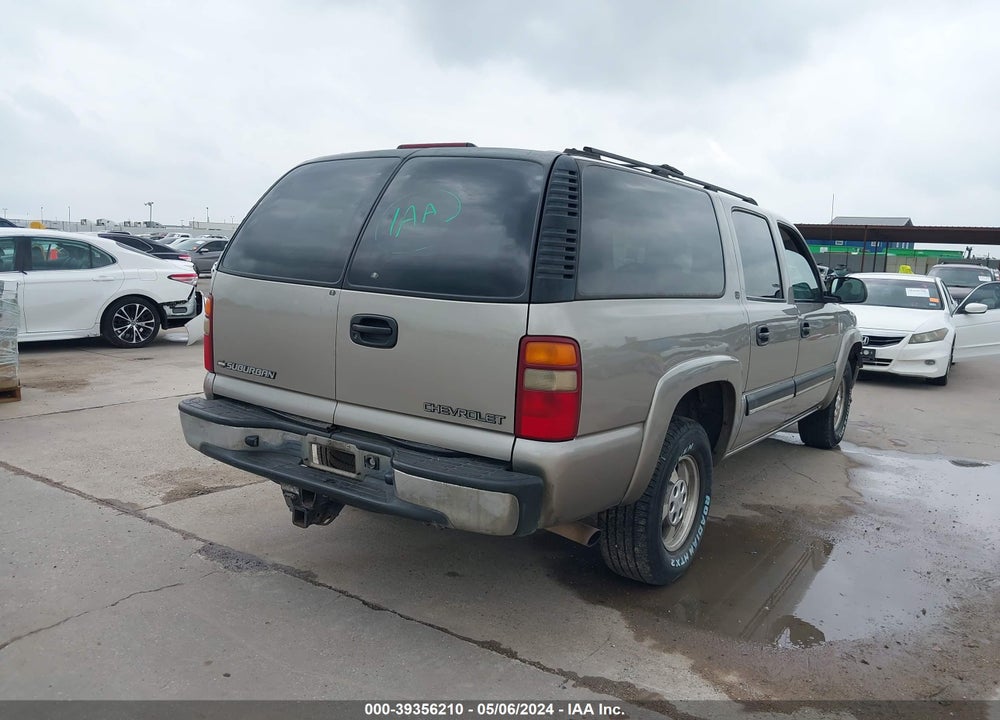 2001 CHEVROLET SUBURBAN 1500 LS VIN: 3GNEC16T81G233326