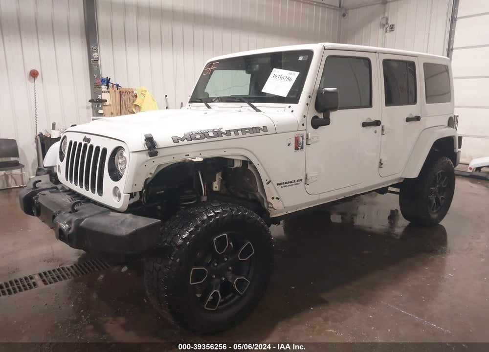 2017 JEEP WRANGLER UNLIMITED SMOKY MOUNTAIN 4X4 VIN: 1C4BJWEG7HL687003