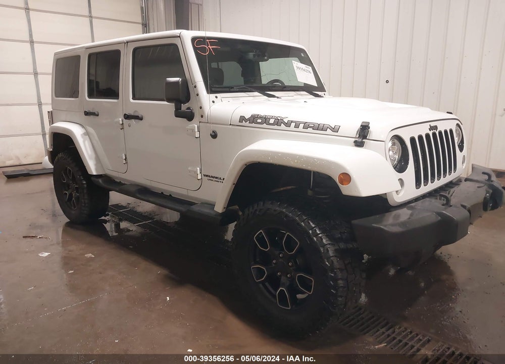 2017 JEEP WRANGLER UNLIMITED SMOKY MOUNTAIN 4X4 VIN: 1C4BJWEG7HL687003