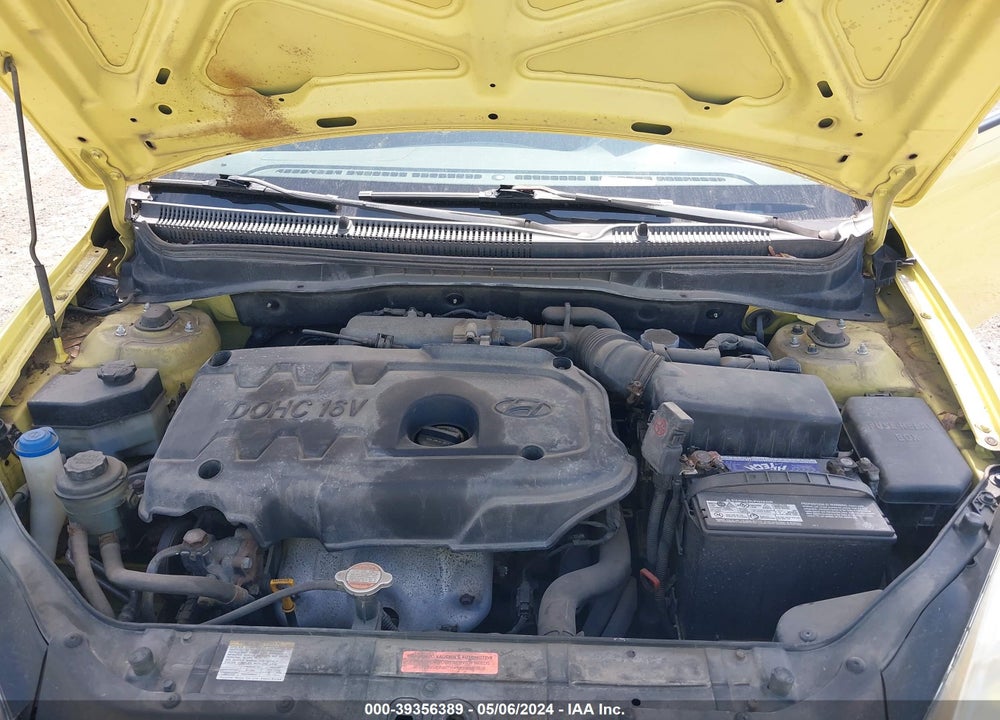 2008 HYUNDAI ACCENT SE VIN: KMHCN36C48U069338