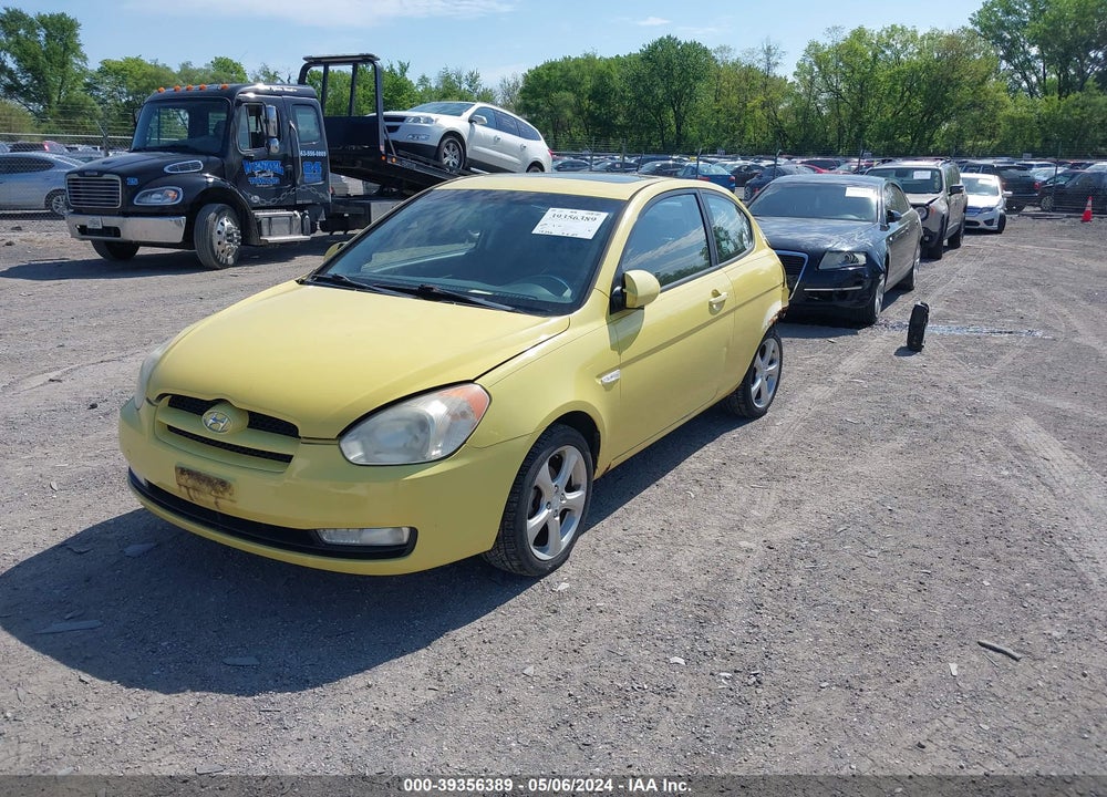 2008 HYUNDAI ACCENT SE VIN: KMHCN36C48U069338