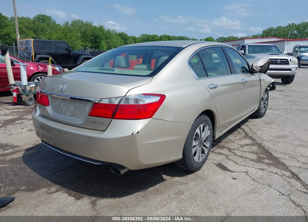 2015 HONDA ACCORD LX VIN: 1HGCR2F37FA201141