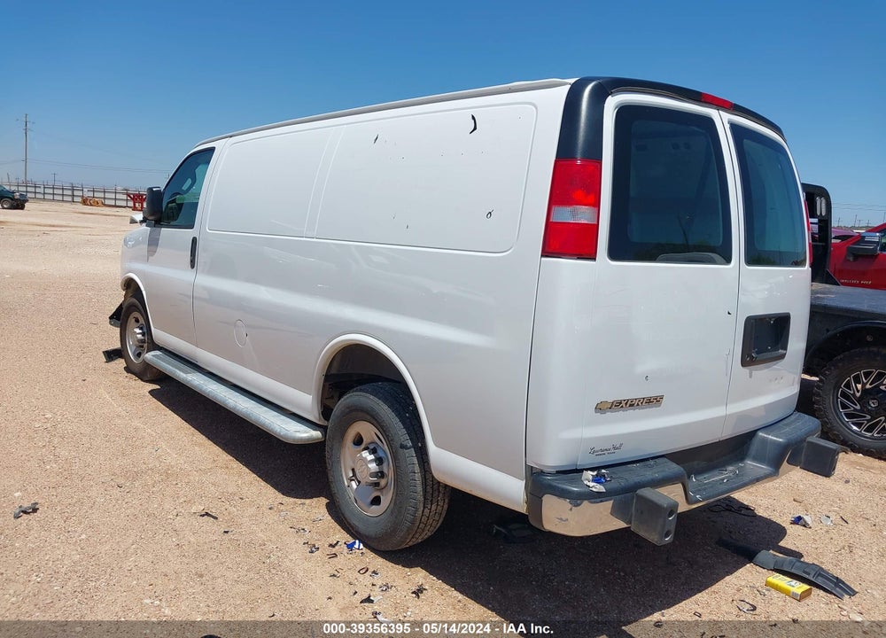 2019 CHEVROLET EXPRESS 2500 WORK VAN VIN: 1GCWGAFG0K1231509