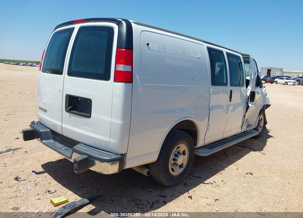 2019 CHEVROLET EXPRESS 2500 WORK VAN VIN: 1GCWGAFG0K1231509