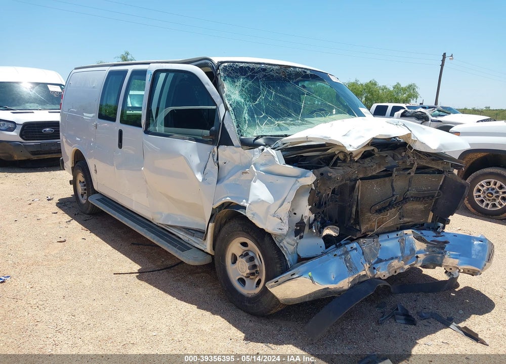 2019 CHEVROLET EXPRESS 2500 WORK VAN VIN: 1GCWGAFG0K1231509