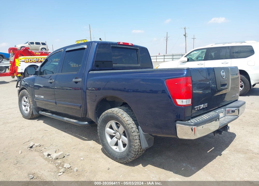 2011 NISSAN TITAN SV VIN: 1N6BA0ED6BN310187