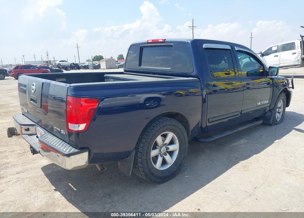2011 NISSAN TITAN SV VIN: 1N6BA0ED6BN310187