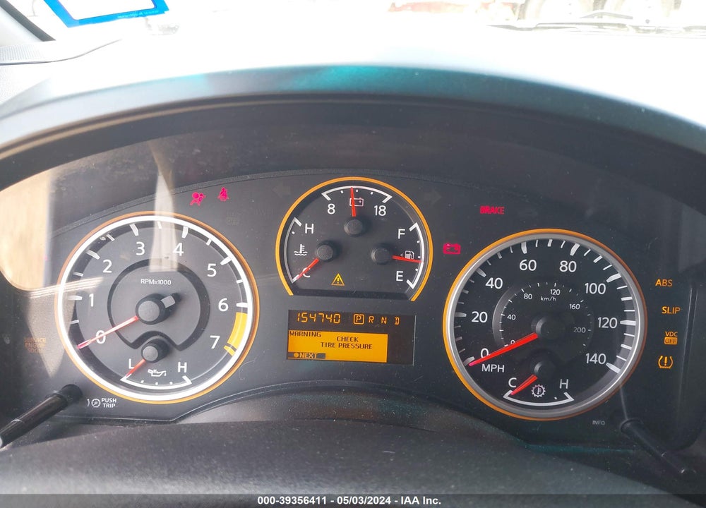 2011 NISSAN TITAN SV VIN: 1N6BA0ED6BN310187