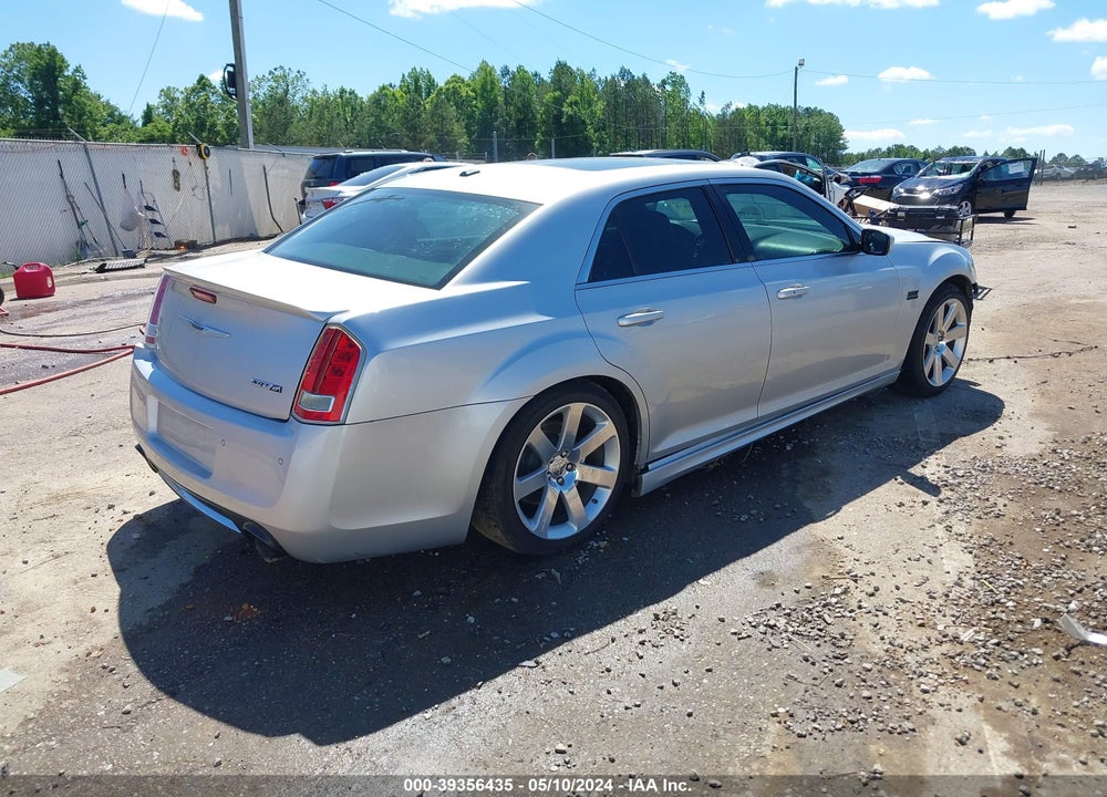 2012 CHRYSLER 300 SRT8 VIN: 2C3CCAFJ5CH800615