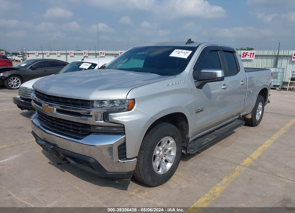 2019 CHEVROLET SILVERADO 1500 LT VIN: 1GCRWCED9KZ190821
