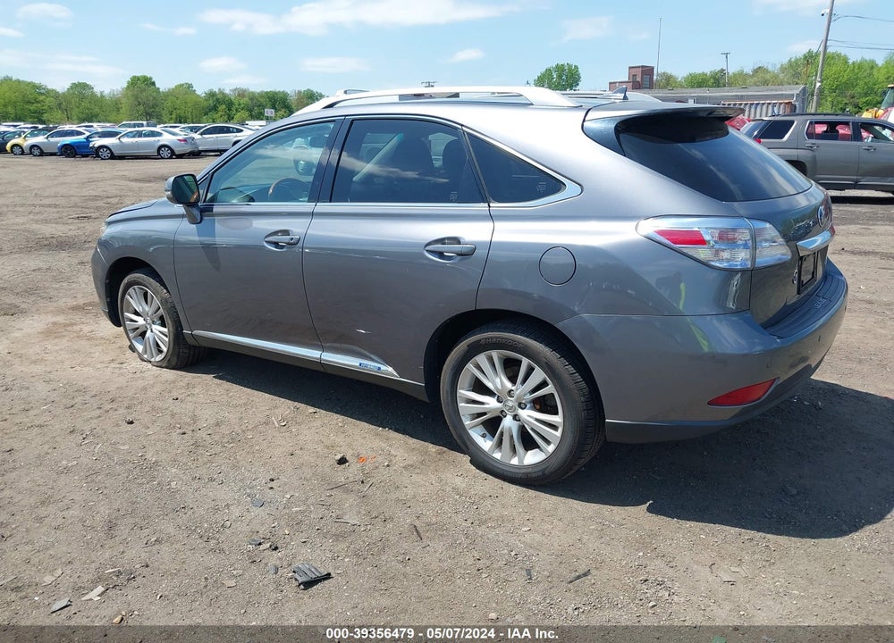 2012 LEXUS RX 450H VIN: JTJBC1BA5C2430771