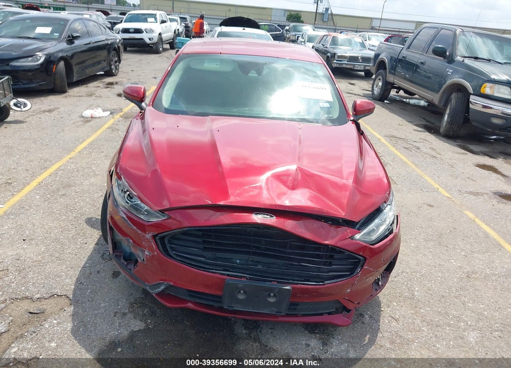 2019 FORD FUSION SE VIN: 3FA6P0HD6KR231491