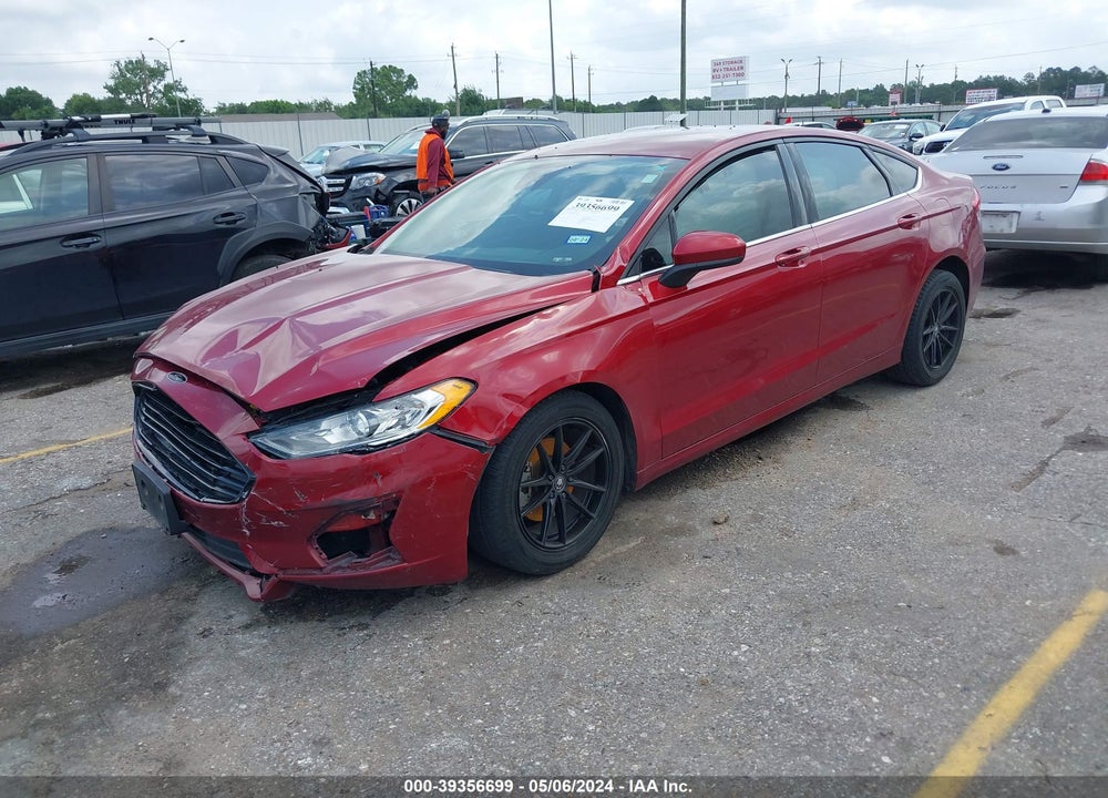 2019 FORD FUSION SE VIN: 3FA6P0HD6KR231491