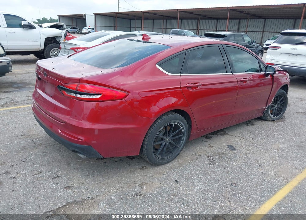 2019 FORD FUSION SE VIN: 3FA6P0HD6KR231491