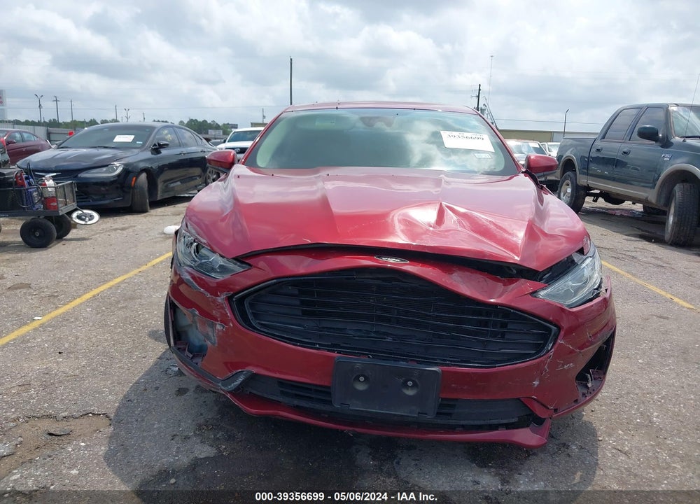 2019 FORD FUSION SE VIN: 3FA6P0HD6KR231491