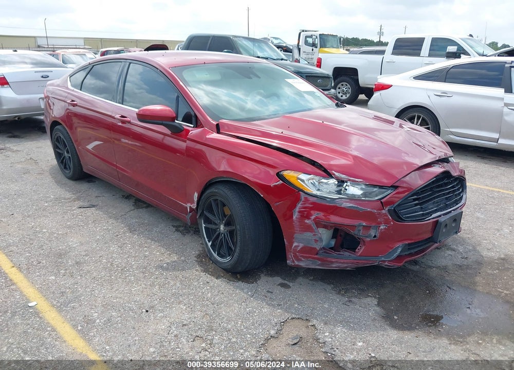 2019 FORD FUSION SE VIN: 3FA6P0HD6KR231491