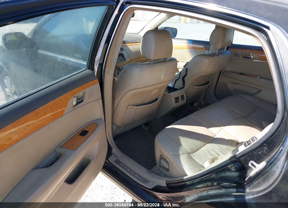 2006 TOYOTA AVALON XLS VIN: 4T1BK36B56U120449